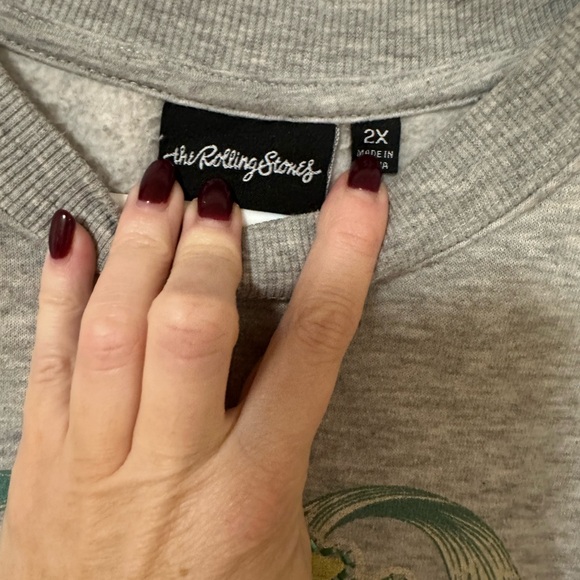 The Rolling Stones Gray Sweatshirt - Picture 3 of 6
